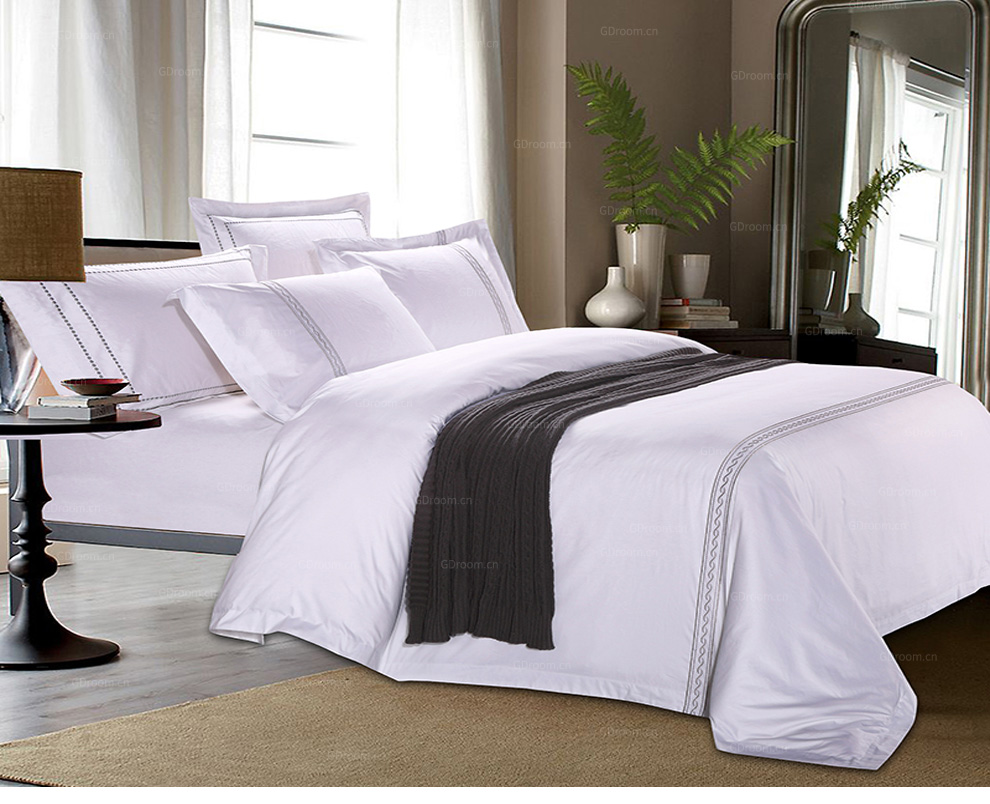 五星酒店 特色床品套件