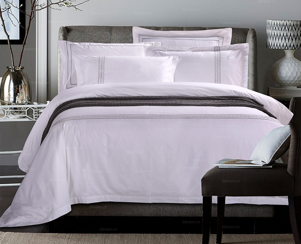 五星酒店 特色床品套件