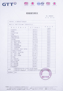 GTT检验报告测试