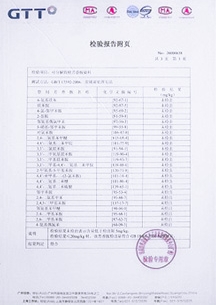 GTT检验报告测试